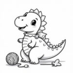 Dinosaur Coloring Pages - Page 1