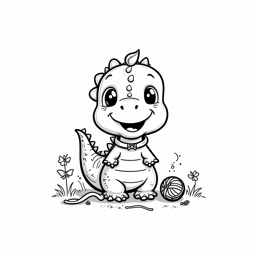 Dinosaur Coloring Pages - Page 3