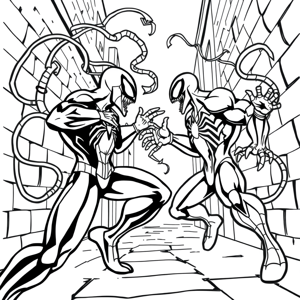 Spider-Man Coloring Pages - Page 2