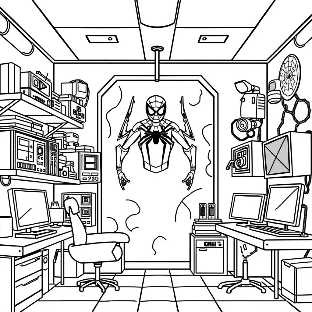 Spider-Man Coloring Pages - Page 3