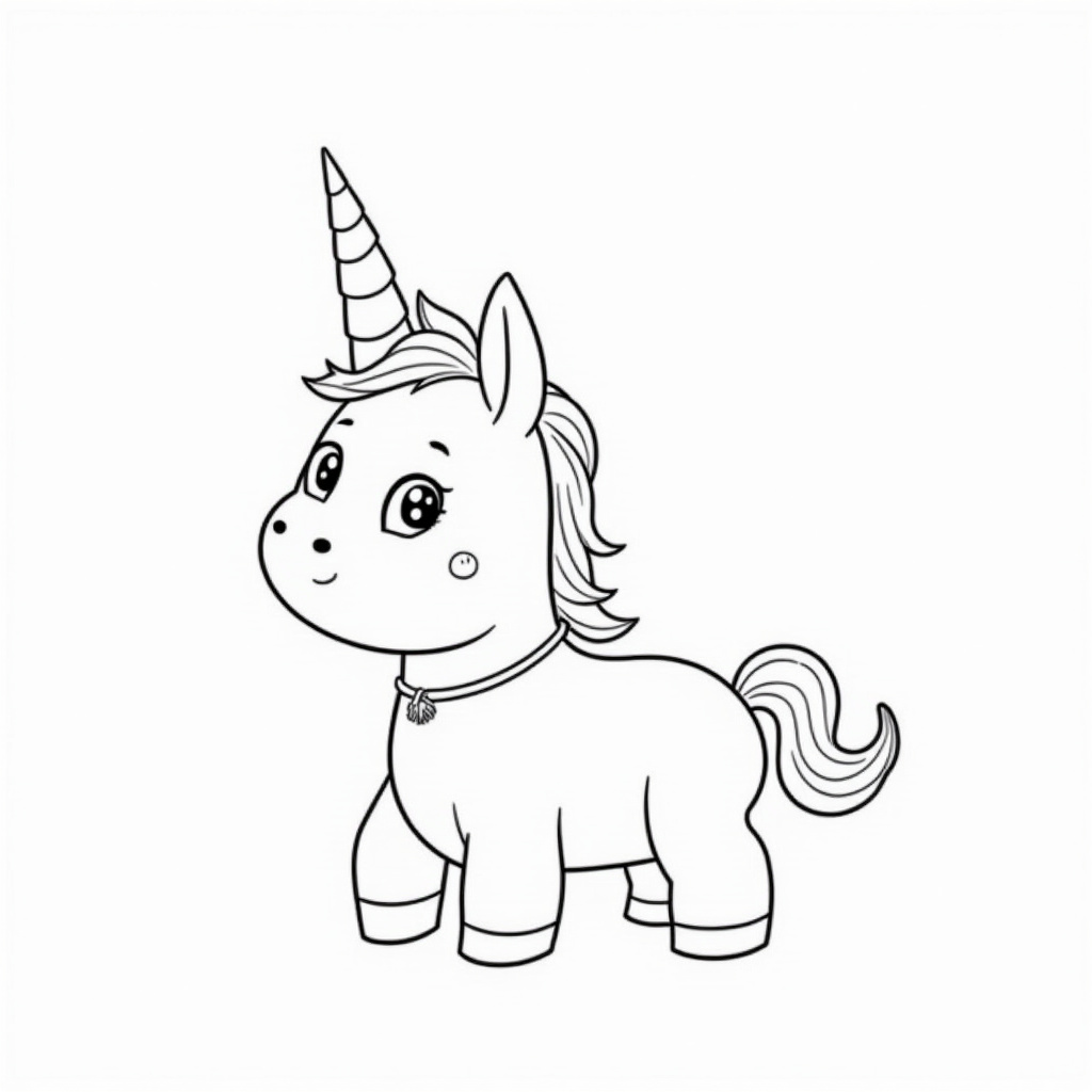 Unicorn Coloring Pages - Page 2